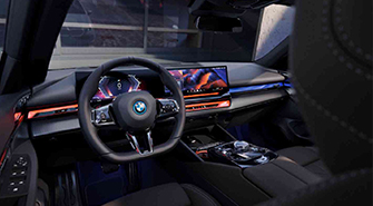 BMW i5 Limousine Innenraum